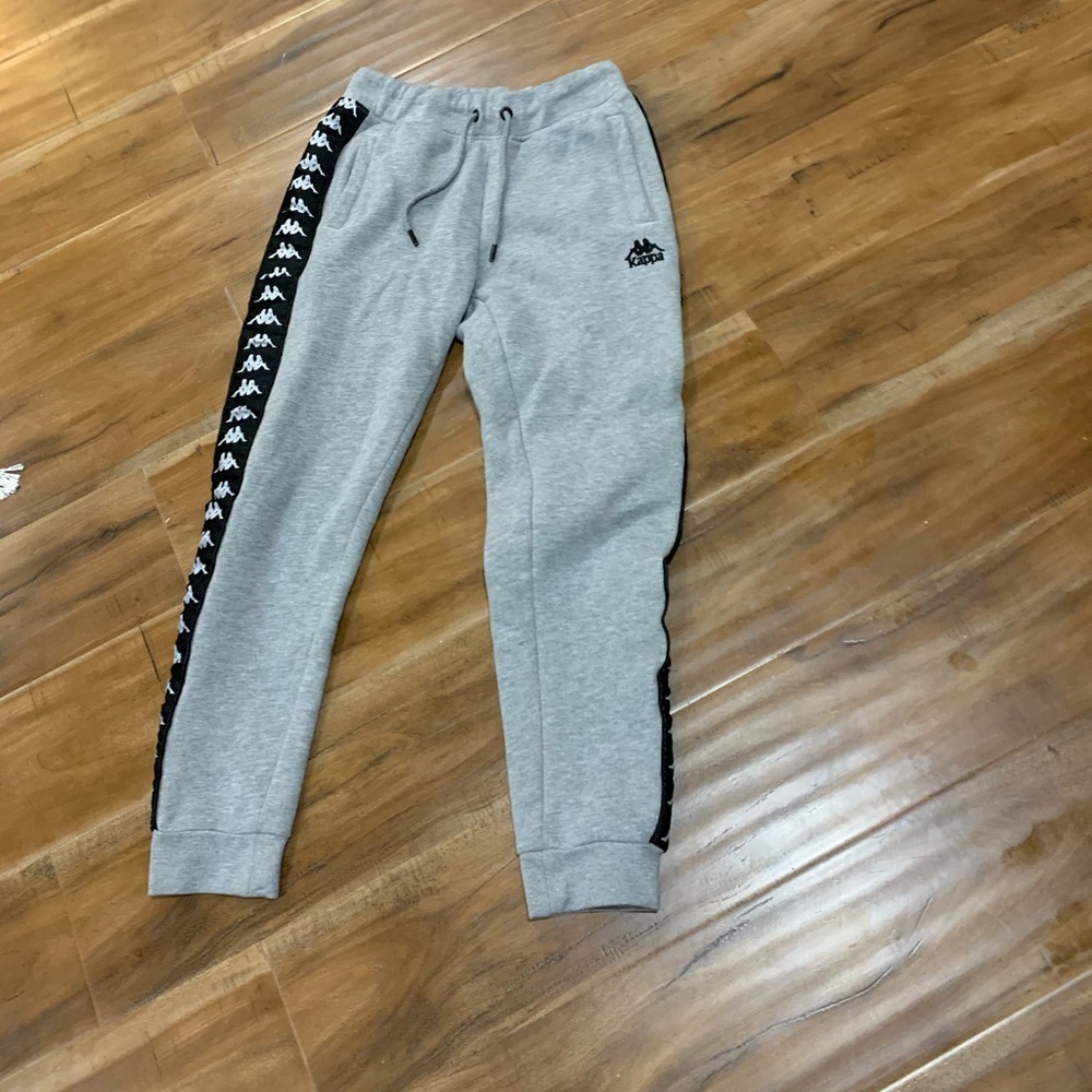 Kappa brand Grey sweat pant jogger size small